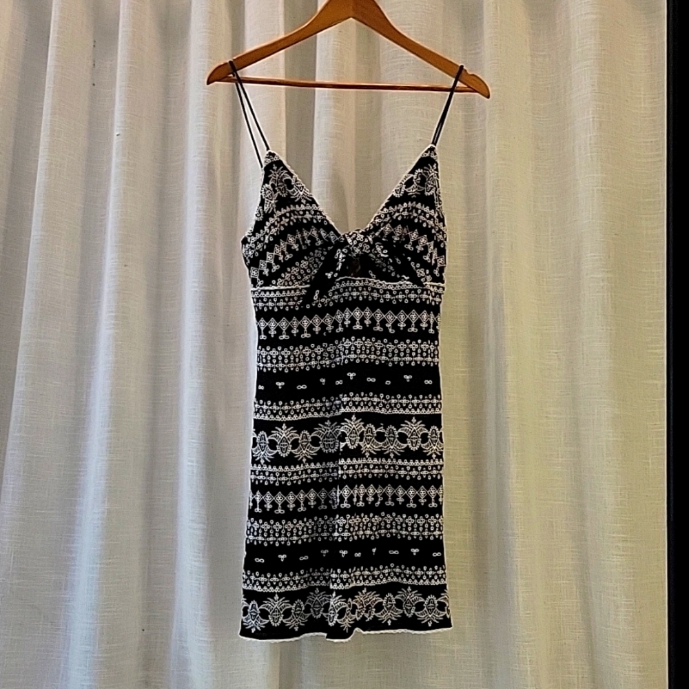 Alice + Olivia eyelet dress